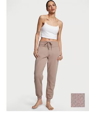 Victoria's Secret Mauve Taupe Drawstring Joggers